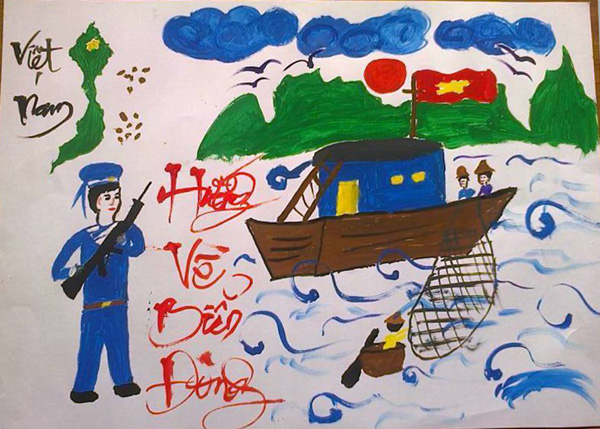 ມອບລາງວັນໃຫ້ການເສັງແຕ້ມພາບ “ນ້ອງຮັກ ທະເລເກາະຂອງບ້ານເກີດເມືອງນອນ“